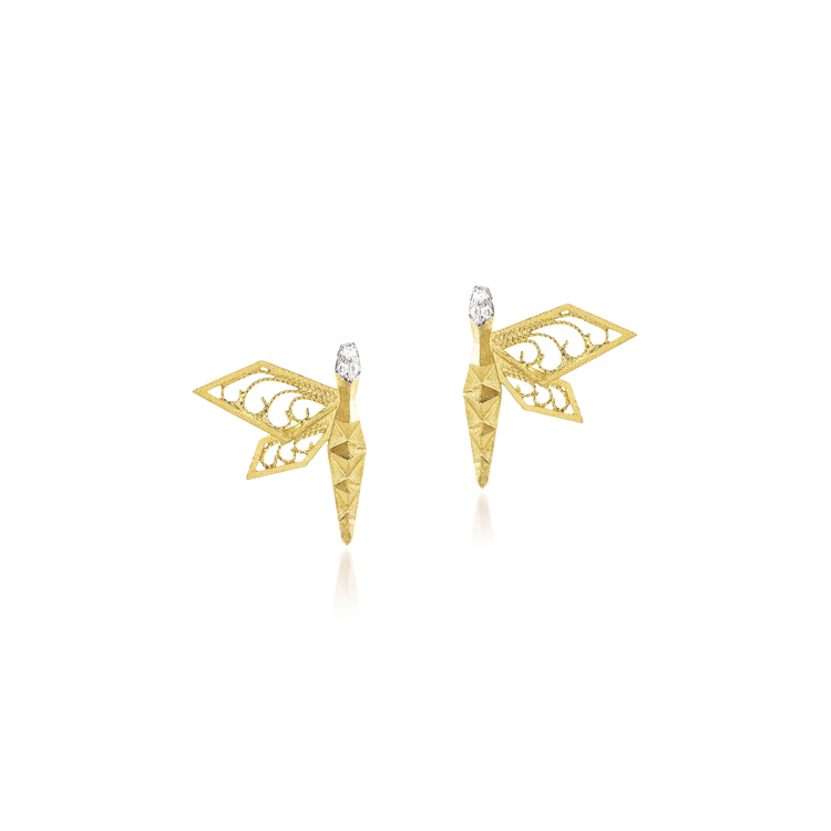 Boucles d'oreilles Animal Kingdom Bee