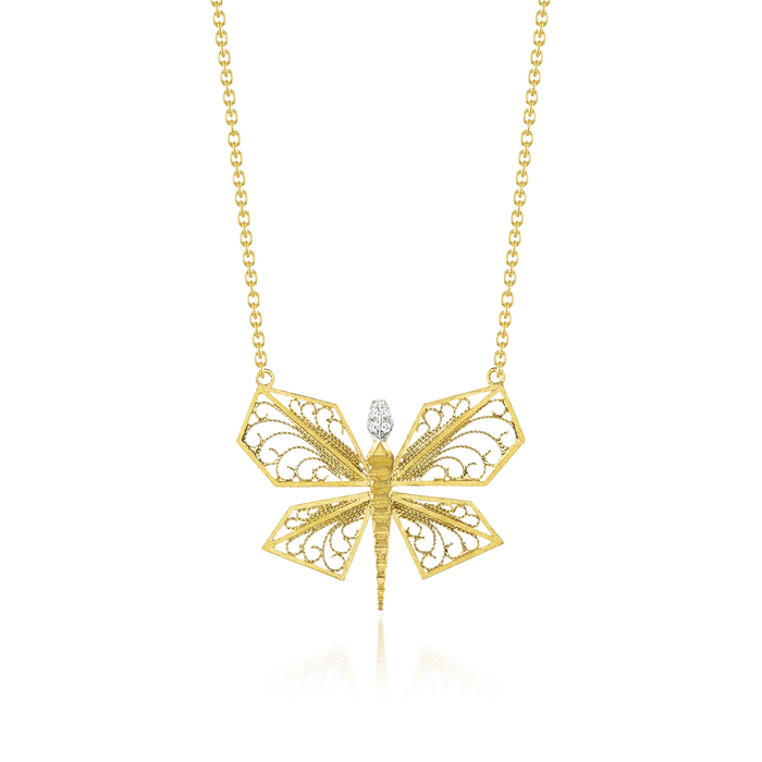 Animal Kingdom Butterfly necklace