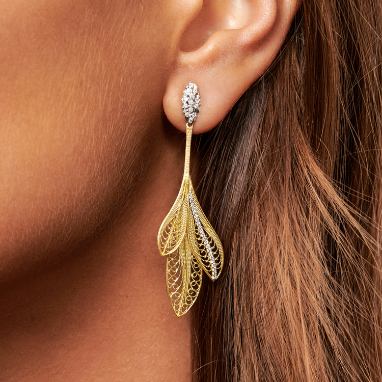 Boucles d'oreilles Luz