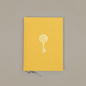 Cahier Toile Moutarde