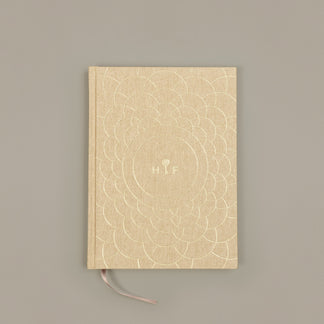Cahier Toile Beige