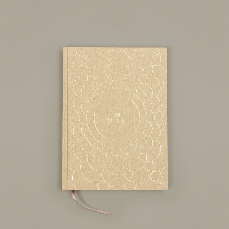 Cahier Toile Beige