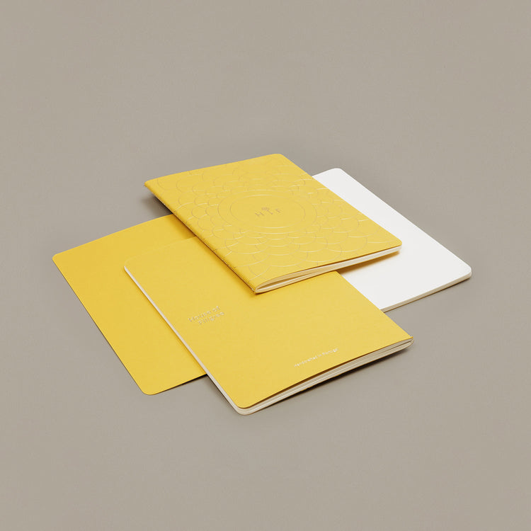 Caderno Indian Yellow