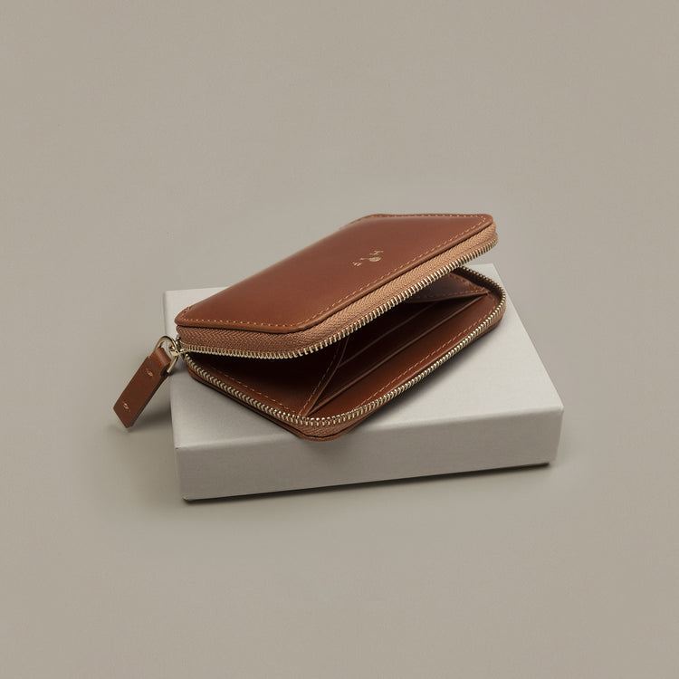 Porta-moedas Castanho