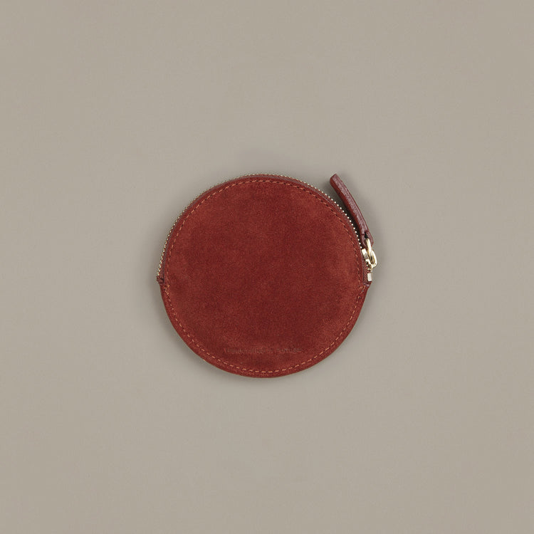 Porta-moedas Redondo Terracota