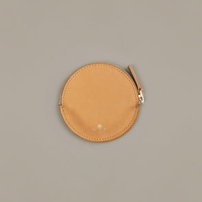 Porte-monnaie Rond Camel