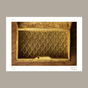 Affiche Boîte en Filigrane