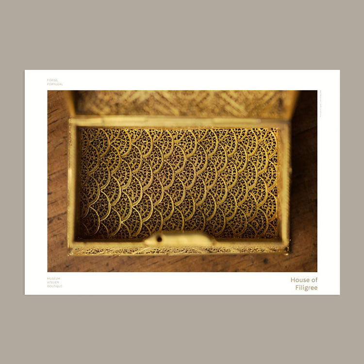 Affiche Boîte en Filigrane