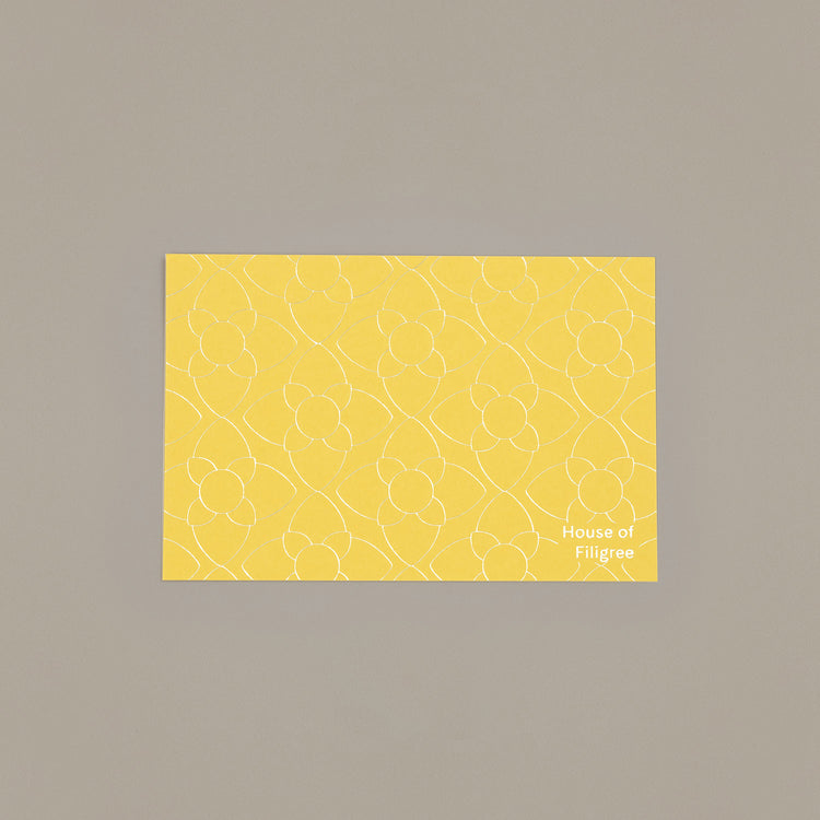 Carte Postale Indian Yellow