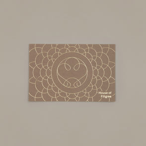 Carte Postale Écailles Cappuccino