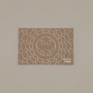 Carte Postale Écailles Cappuccino