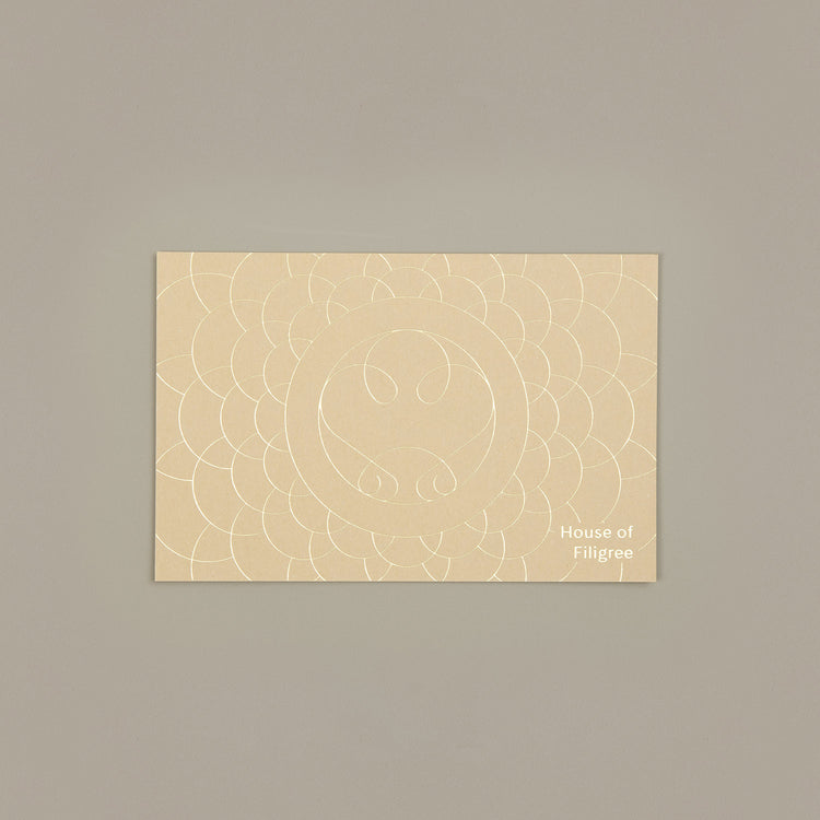 Postal Escamas Camel