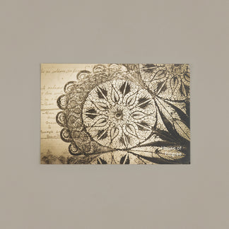 Carte Postale Plateau Filigrane