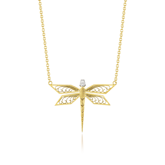 Animal Kingdom Dragonfly necklace