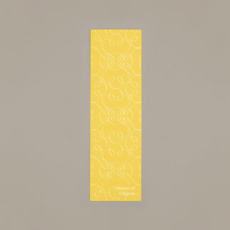 Indian Yellow bookmarker