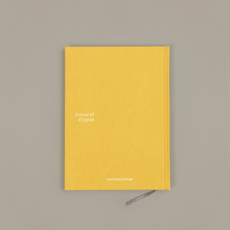 Mustard Canvas notebook