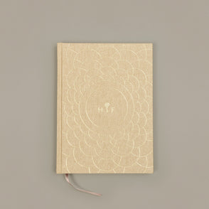 Beige Canvas notebook