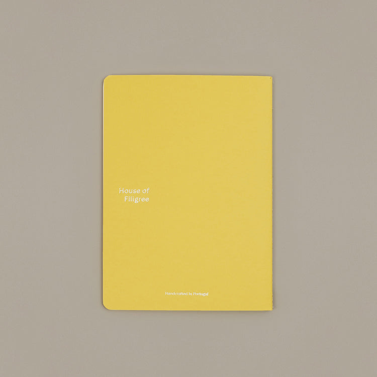 Indian Yellow notebook