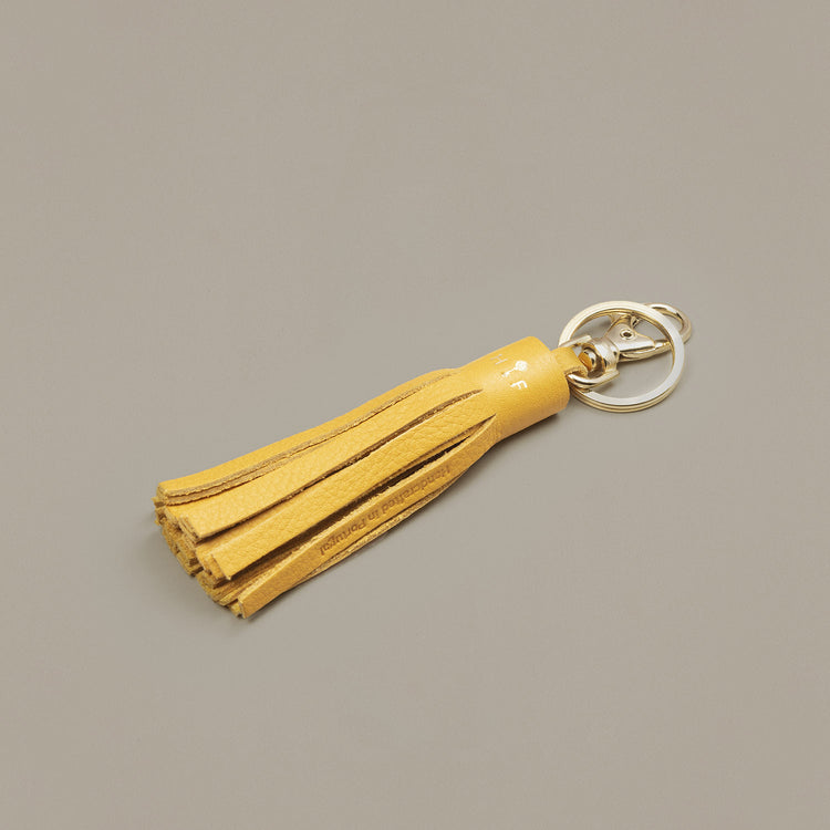 Mustard key ring